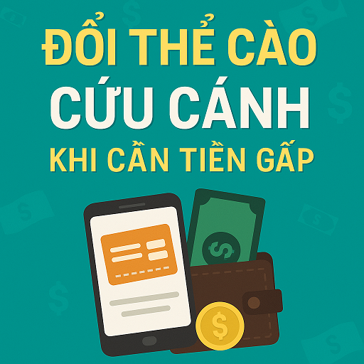 Đổi Thẻ Cào — “Cứu Cánh” Khi Cần Tiền Gấp